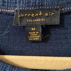 Anthropologie “Current Air “ Blue Top with tie